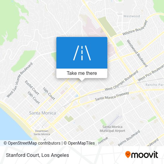 Mapa de Stanford Court