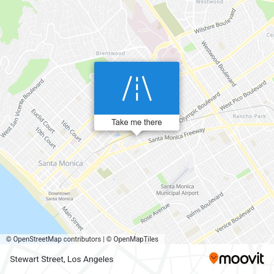 Mapa de Stewart Street