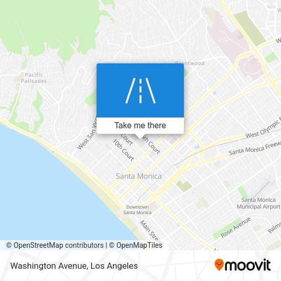 Mapa de Washington Avenue
