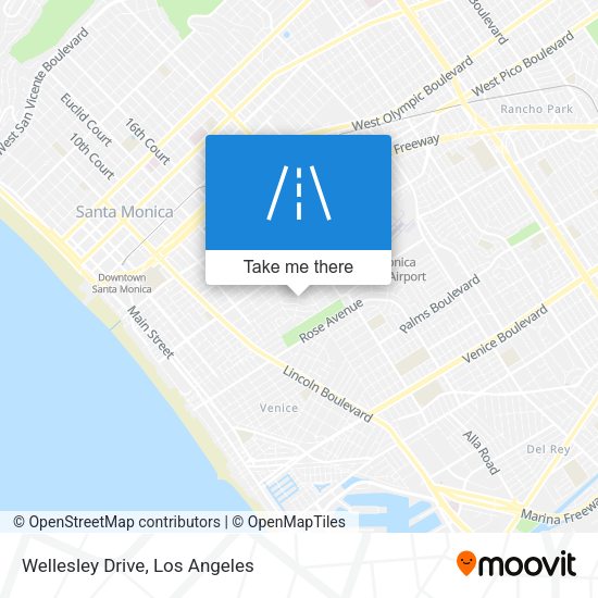 Mapa de Wellesley Drive