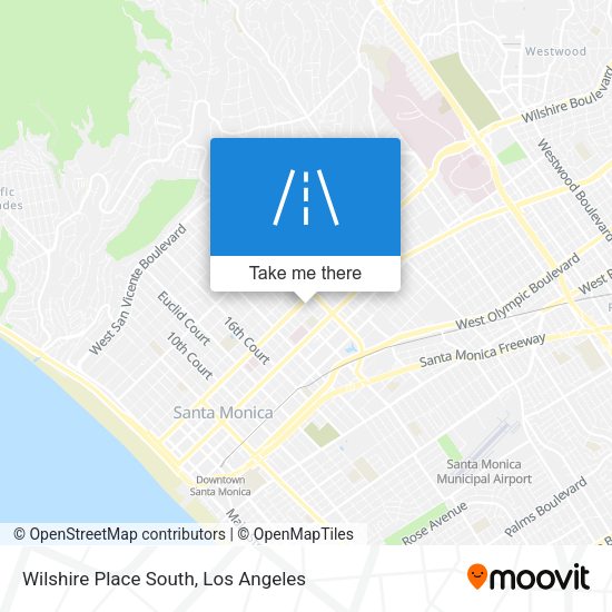 Wilshire Place South map
