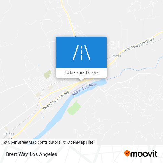 Brett Way map