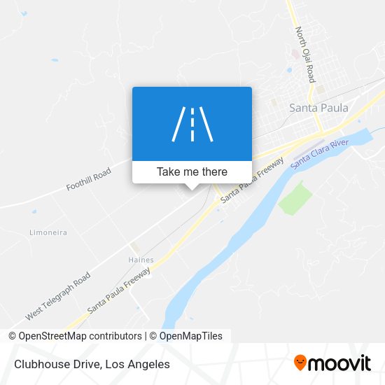 Mapa de Clubhouse Drive