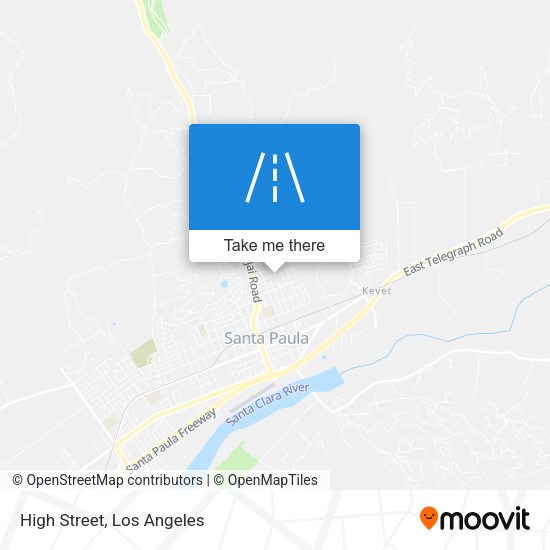 Mapa de High Street