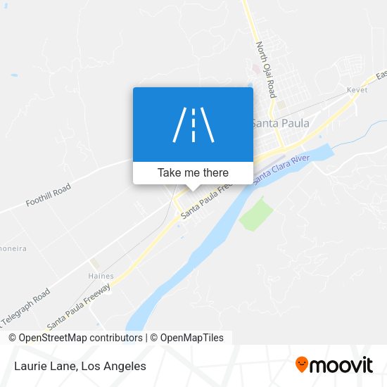 Mapa de Laurie Lane