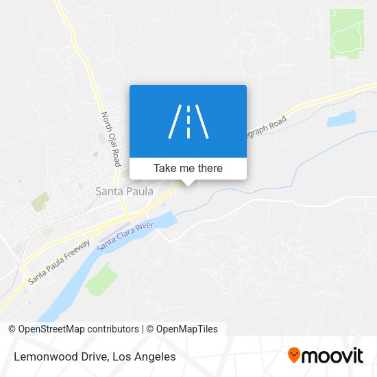 Lemonwood Drive map