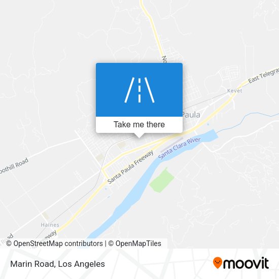 Marin Road map