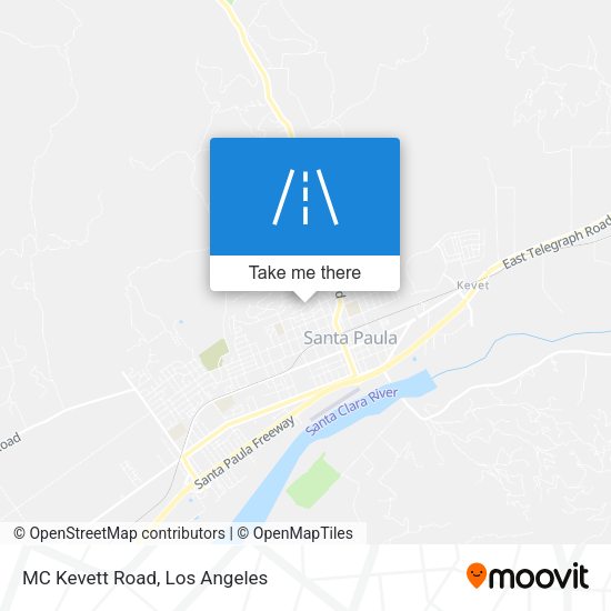Mapa de MC Kevett Road