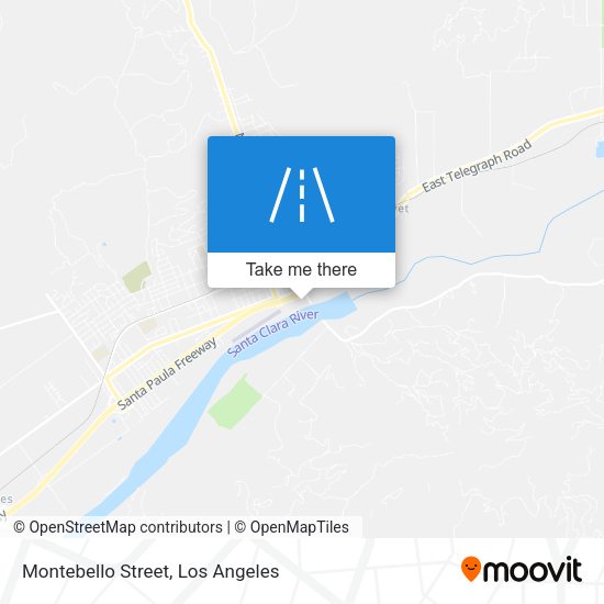 Montebello Street map