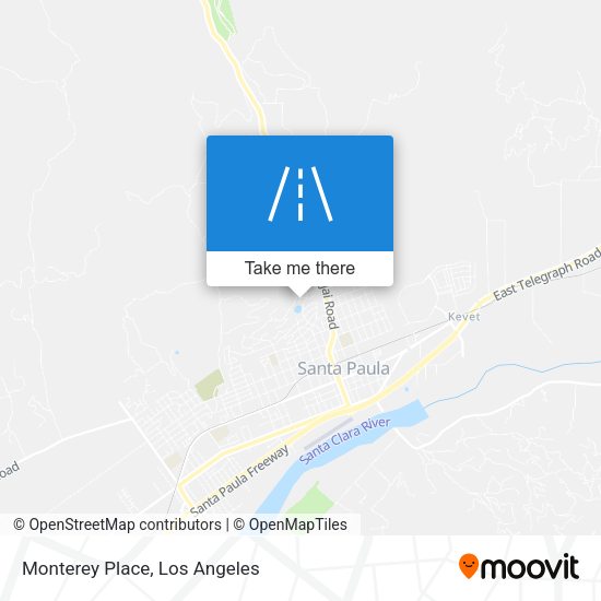 Mapa de Monterey Place