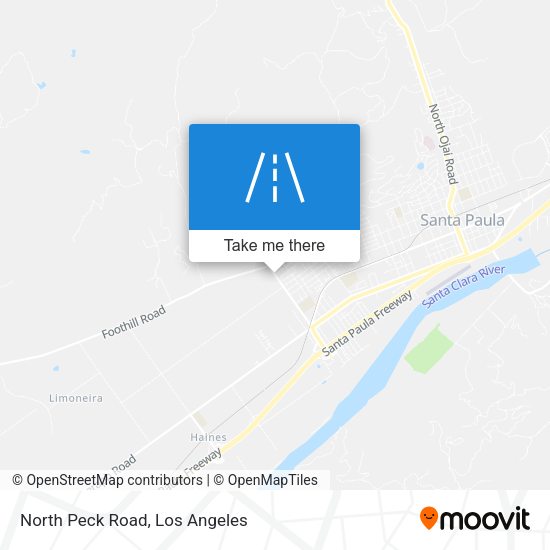 Mapa de North Peck Road