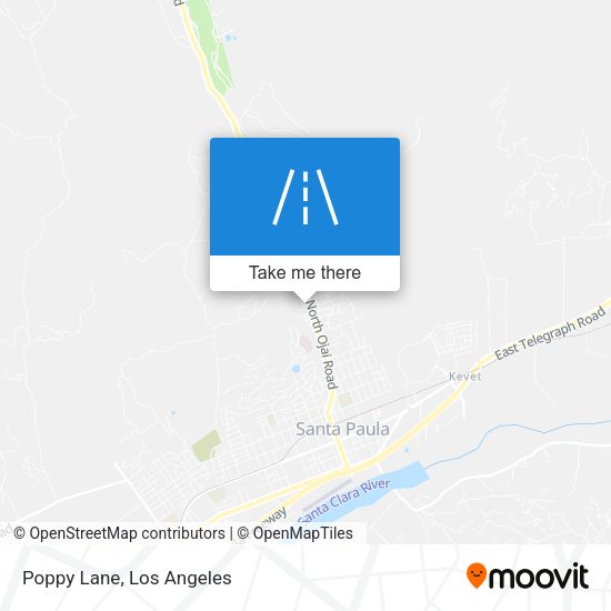 Mapa de Poppy Lane