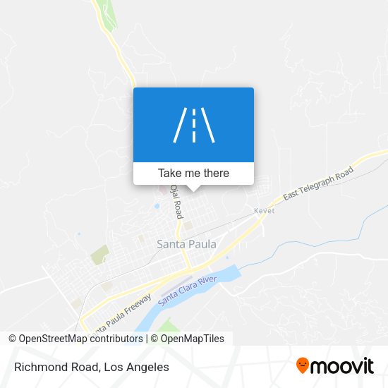 Mapa de Richmond Road
