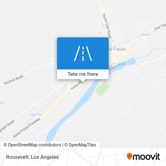 Mapa de Roosevelt