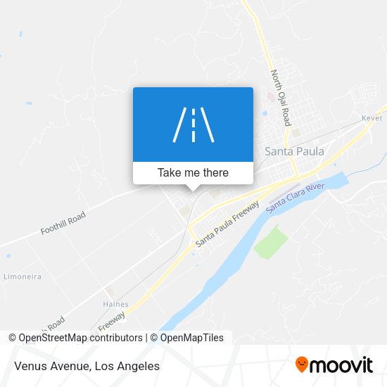 Mapa de Venus Avenue
