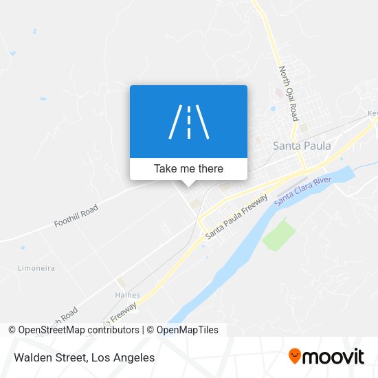 Mapa de Walden Street
