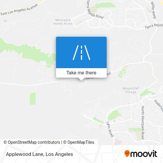 Mapa de Applewood Lane
