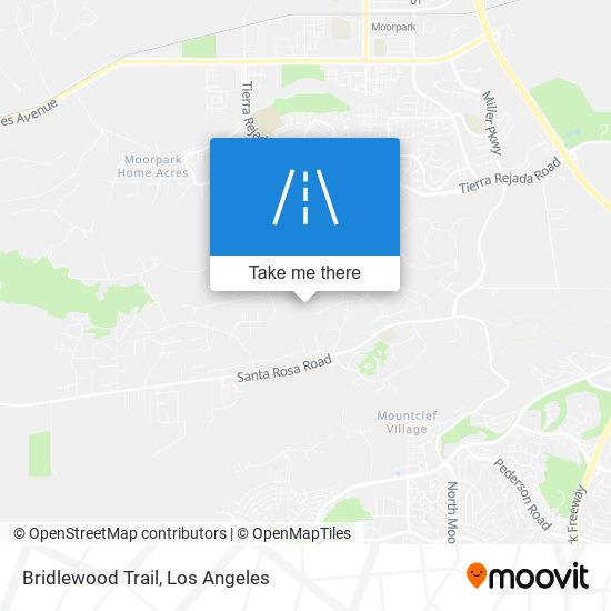 Bridlewood Trail map