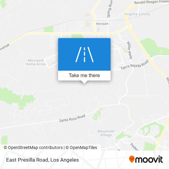 Mapa de East Presilla Road