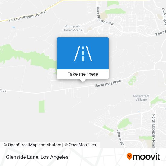 Mapa de Glenside Lane
