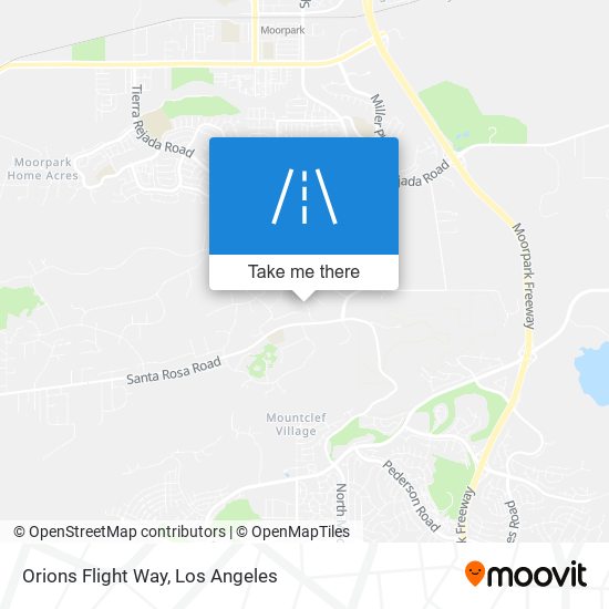 Mapa de Orions Flight Way