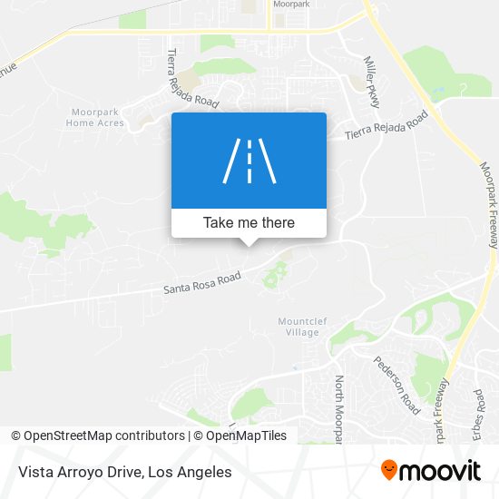 Vista Arroyo Drive map