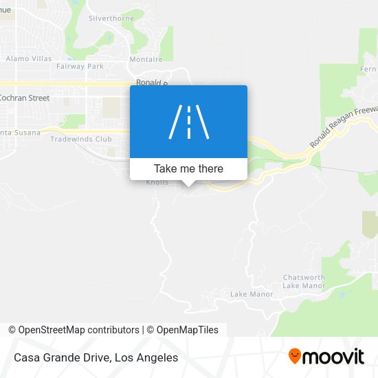 Mapa de Casa Grande Drive