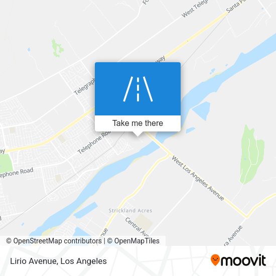 Mapa de Lirio Avenue