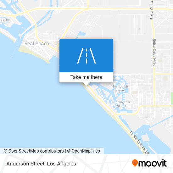 Anderson Street map