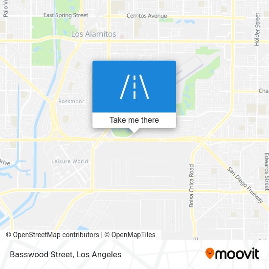 Mapa de Basswood Street