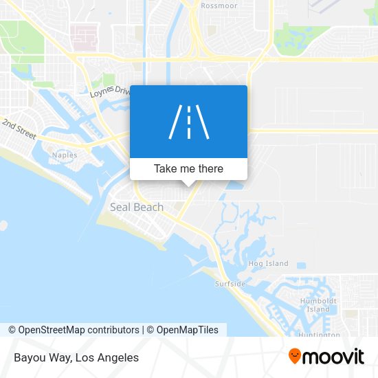 Mapa de Bayou Way