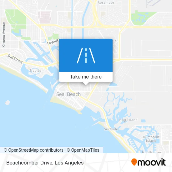 Beachcomber Drive map