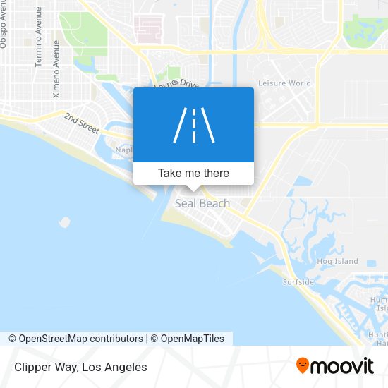 Mapa de Clipper Way