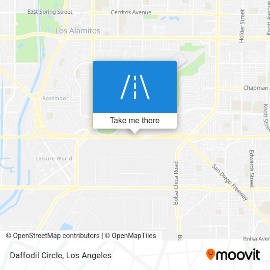 Daffodil Circle map