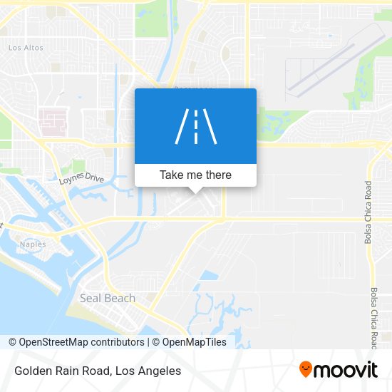 Mapa de Golden Rain Road