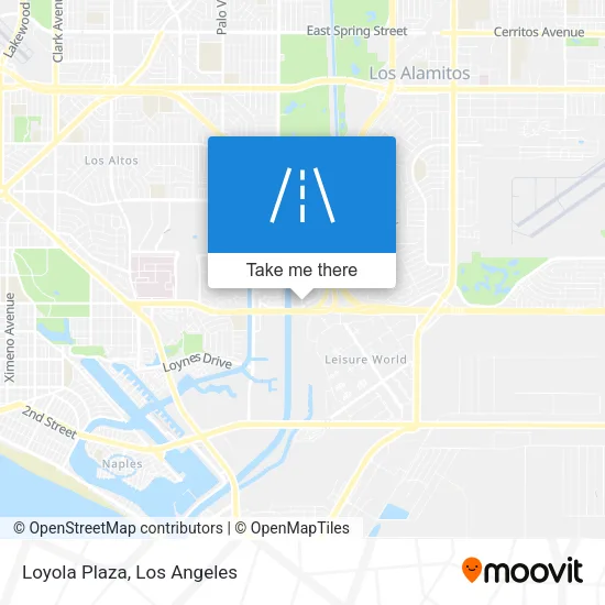 Loyola Plaza map
