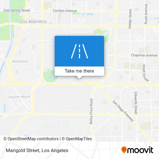 Marigold Street map