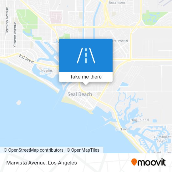 Marvista Avenue map
