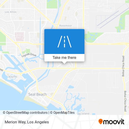Mapa de Merion Way