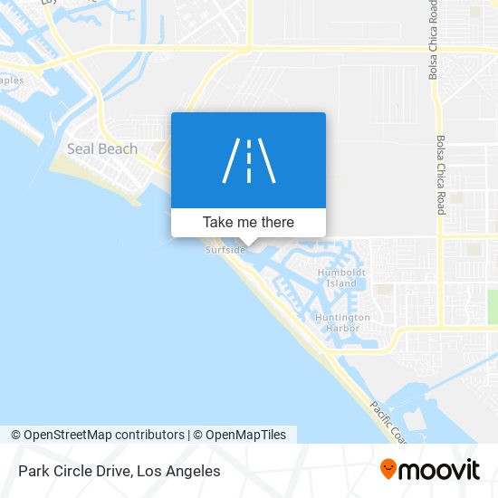 Park Circle Drive map