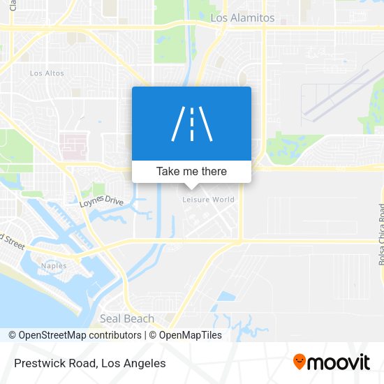 Mapa de Prestwick Road