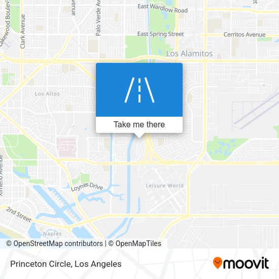 Princeton Circle map