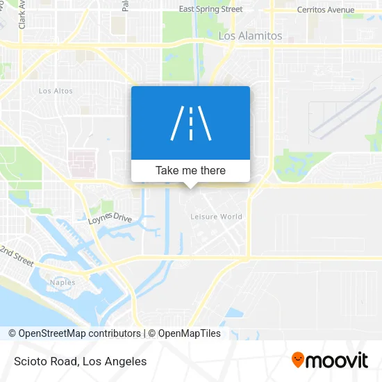Scioto Road map