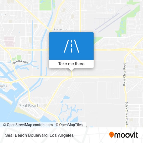 Mapa de Seal Beach Boulevard
