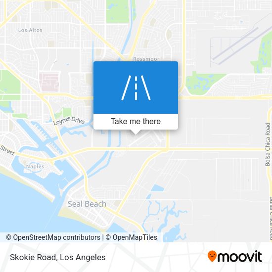 Mapa de Skokie Road