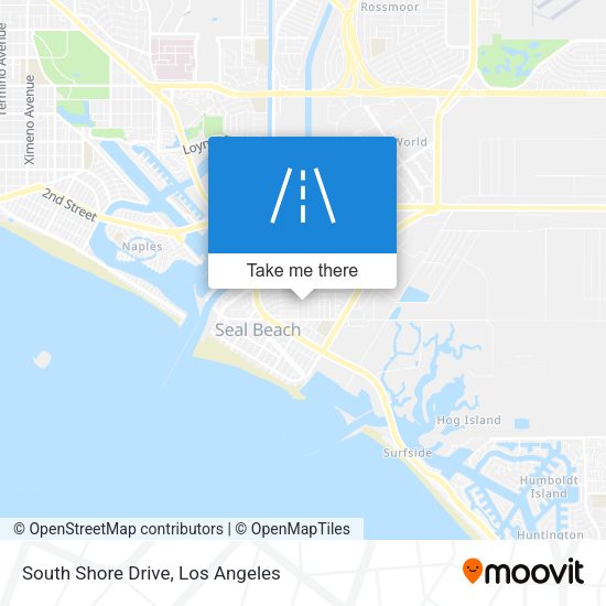 South Shore Drive map