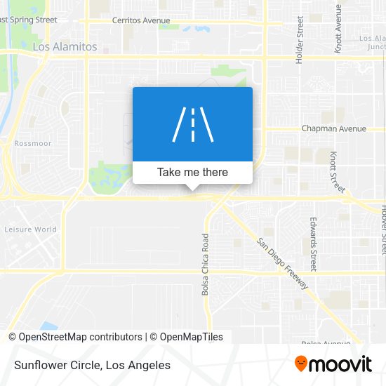 Sunflower Circle map