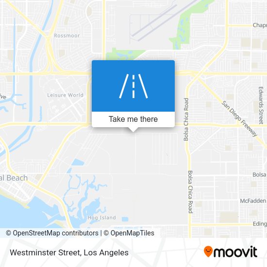 Westminster Street map
