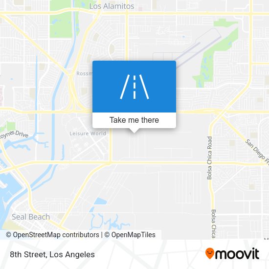 Mapa de 8th Street