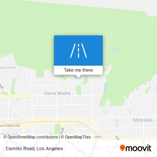 Mapa de Camillo Road